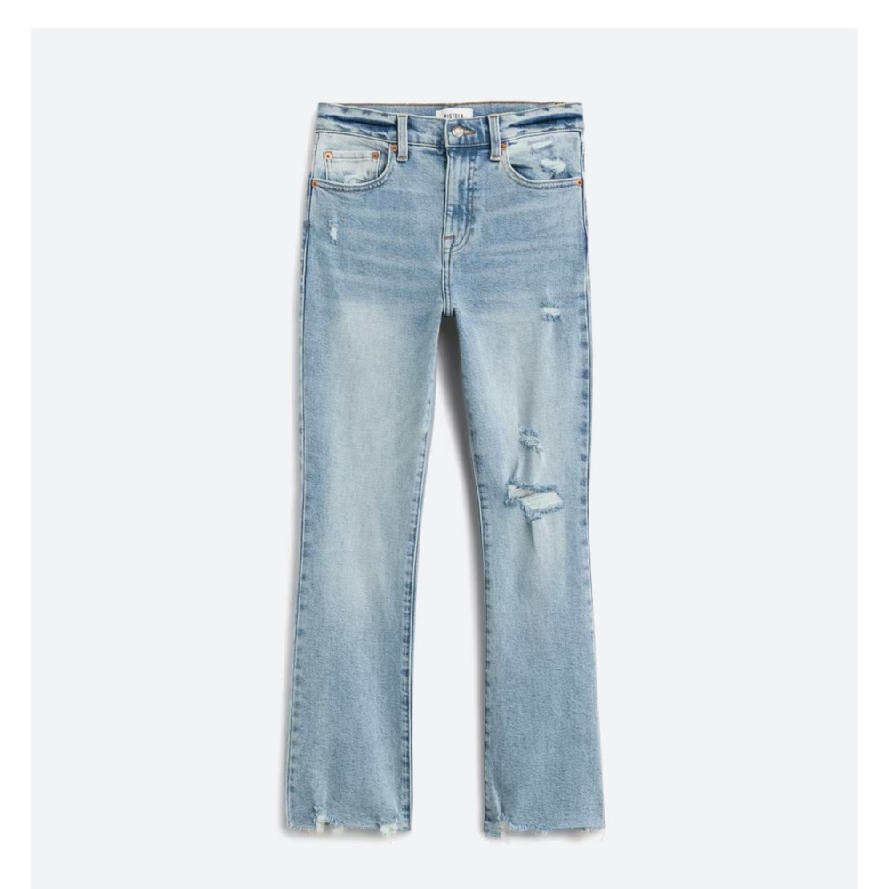 PISTOLA Lennon high rise crop boot jean size 10